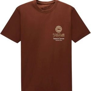 Nike x Travis Scott Brown U NRG BH SS Tee Size 2XL Cactus Jack Corp